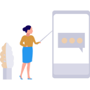 پیش‌نمایش فایل girl-is-standing-by-the-phone-10495931 از پک ویژگی‌های موبایل