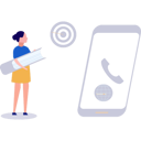 پیش‌نمایش فایل girl-is-standing-by-the-phone-10495969 از پک ویژگی‌های موبایل
