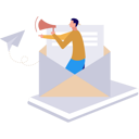 پیش‌نمایش فایل guy-is-doing-email-marketing-10495794 از پک ویژگی‌های موبایل