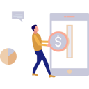 پیش‌نمایش فایل guy-is-saving-money-online-10495806 از پک ویژگی‌های موبایل