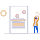 پیش‌نمایش فایل guy-is-saving-money-online-10495892 از پک ویژگی‌های موبایل