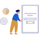 پیش‌نمایش فایل woman-is-checking-account-on-mobile-10495967 از پک ویژگی‌های موبایل