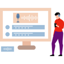 پیش‌نمایش فایل boy-wearing-headphones-listening-to-a-podcast-10492592 از پک پخش زنده و پادکست
