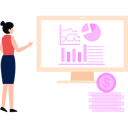 پیش‌نمایش فایل businesswoman-is-analyzing-business-data-10545802 از پک فروش