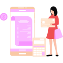 پیش‌نمایش فایل girl-is-paying-online-bill-for-shopping-10545814 از پک فروش