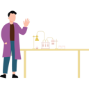 پیش‌نمایش فایل boy-is-standing-in-the-laboratory-10582199 از پک دانشمند