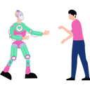 پیش‌نمایش فایل boy-is-talking-to-the-humanoid-robot-10582164 از پک دانشمند