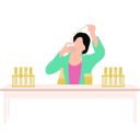 پیش‌نمایش فایل girl-is-doing-an-experiment-in-a-chemical-lab-10582174 از پک دانشمند