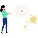 پیش‌نمایش فایل girl-is-showing-the-atomic-molecule-10582163 از پک دانشمند