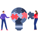 پیش‌نمایش فایل business-partners-team-is-solving-business-puzzle-10389945 از پک ایده