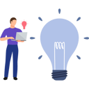 پیش‌نمایش فایل businessman-gets-creative-idea-while-working-on-laptop-10389931 از پک ایده