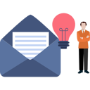 پیش‌نمایش فایل businessman-have-email-ideas-10389954 از پک ایده