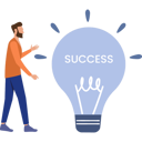 پیش‌نمایش فایل businessman-ideas-can-lead-him-towards-success-10389922 از پک ایده