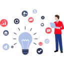 پیش‌نمایش فایل businessman-is-analyzing-idea-data-10389849 از پک ایده