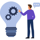 پیش‌نمایش فایل businessman-is-doing-idea-monitoring-10389875 از پک ایده