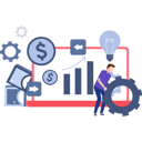 پیش‌نمایش فایل businessman-is-working-on-graphical-analysis-10389936 از پک ایده