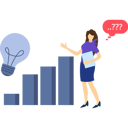 پیش‌نمایش فایل businesswoman-achieves-business-goal-by-good-ideas-10389940 از پک ایده