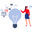 پیش‌نمایش فایل businesswoman-is-giving-presentation-10389857 از پک ایده