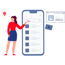 پیش‌نمایش فایل businesswoman-is-giving-presentation-10389871 از پک ایده