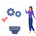 پیش‌نمایش فایل businesswoman-is-making-changes-in-idea-10389884 از پک ایده