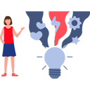 پیش‌نمایش فایل employee-have-many-creative-ideas-10389934 از پک ایده