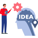 پیش‌نمایش فایل employee-is-generating-idea-in-his-mind-10389960 از پک ایده