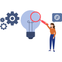 پیش‌نمایش فایل employee-is-searching-for-an-idea-10389890 از پک ایده