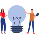 پیش‌نمایش فایل team-is-implementing-creative-ideas-10389925 از پک ایده