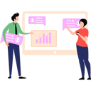 پیش‌نمایش فایل business-team-are-viewing-business-graph-10545767 از پک پشتیبانی فنی