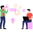 پیش‌نمایش فایل client-is-giving-feedback-for-customer-help-10545743 از پک پشتیبانی فنی
