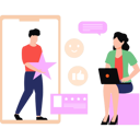 پیش‌نمایش فایل customer-is-giving-feedback-10545738 از پک پشتیبانی فنی