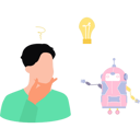 پیش‌نمایش فایل boy-is-thinking-about-robot-technology-10589462 از پک ربات