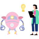 پیش‌نمایش فایل female-is-checking-robots-settings-10589471 از پک ربات