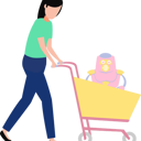 پیش‌نمایش فایل girl-have-purchased-robot-and-kept-in-shopping-trolley-10589477 از پک ربات
