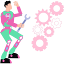 پیش‌نمایش فایل human-robot-is-repairing-10589488 از پک ربات
