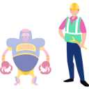 پیش‌نمایش فایل male-is-repairing-robot-10589470 از پک ربات