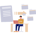 پیش‌نمایش فایل boy-is-working-on-laptop-10495134 از پک تبدیل فایل