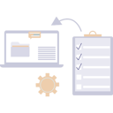 پیش‌نمایش فایل checklist-data-is-converted-into-a-folder-in-the-laptop-10495157 از پک تبدیل فایل