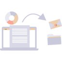 پیش‌نمایش فایل document-is-converted-into-mail-and-folder-10495132 از پک تبدیل فایل