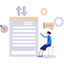 پیش‌نمایش فایل female-is-pointing-at-the-file-10495149 از پک تبدیل فایل
