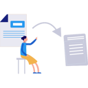 پیش‌نمایش فایل female-pointing-at-the-files-conversions-10495137 از پک تبدیل فایل