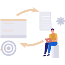 پیش‌نمایش فایل girl-is-doing-file-conversions-10495103 از پک تبدیل فایل