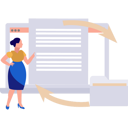 پیش‌نمایش فایل girl-is-pointing-at-the-data-sharing-in-laptop-10495086 از پک تبدیل فایل