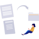 پیش‌نمایش فایل girl-is-viewing-file-conversion-10495168 از پک تبدیل فایل