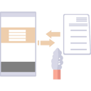 پیش‌نمایش فایل mobile-data-is-converting-into-a-document-file-10495146 از پک تبدیل فایل