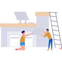 پیش‌نمایش فایل couple-is-installing-solar-panel-10582320 از پک خدمات پنل خورشیدی