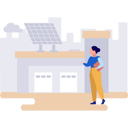پیش‌نمایش فایل girl-is-looking-at-solar-panel-plate-in-industry-10582258 از پک خدمات پنل خورشیدی