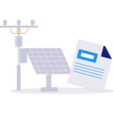 پیش‌نمایش فایل light-tower-is-connected-to-solar-panel-10582268 از پک خدمات پنل خورشیدی