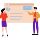 پیش‌نمایش فایل business-team-is-giving-presentation-10589569 از پک شغل دورکاری