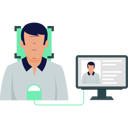 پیش‌نمایش فایل boy-doing-facial-security-scanning-online-10632727 از پک بیومتریک و اثرانگشت